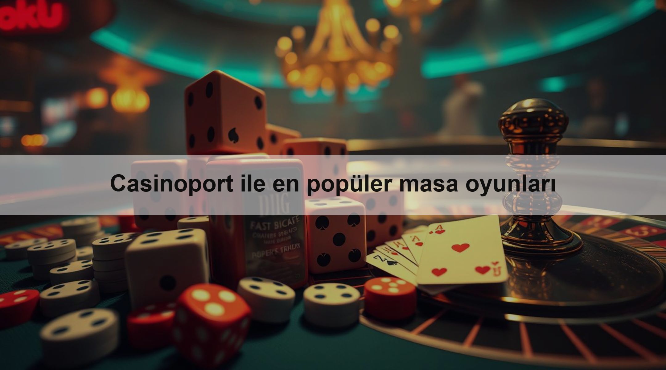 Casinoport ile en popüler masa oyunları